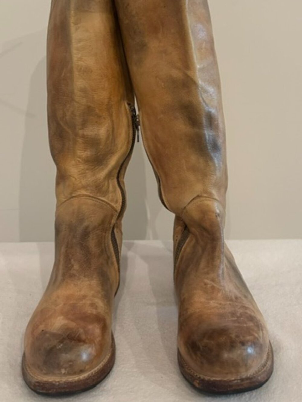 BED|STU Cobber Series Manchester Distressed Leather Lace Boot -8